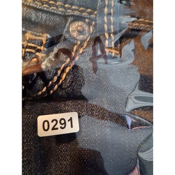 Silver Jeans Kellii Relaxed Skinny 26x31 Dark Wash Distressed Inseam 31 - Picture 8 of 8